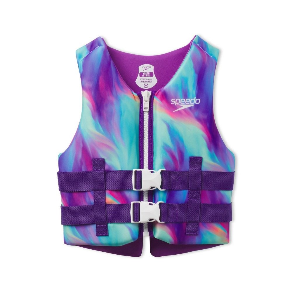 Speedo Youth Swimming Life Jacket Vest PFD USCG