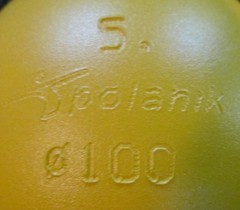 NEW Polanik Competition Steel Shot Put 5KG 100MM YELLOW IAAF CERTIFIED PRODUCT
