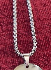 Mixed Martial Arts (MMA). Necklace and Chain. Stainless Steel. Really Nice!