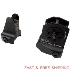 1 Pair Tactical Low Profile Metal Sights Front & Rear Sights Set for D & D