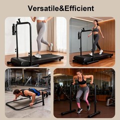 Adjustable Walking Pad Handle Bar with Cup & Phone Holder – 25.5&Prime; Treadmill Hand