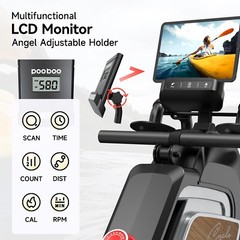 Magnetic Row Rowing Machine Rower Cardio Home Exercise Equipment Rower Machine