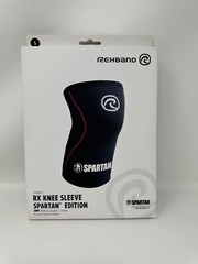 Rehband RX Knee Sleeve Spartan Edition #105336-01 | 5MM MedSupport Unisex – NWT