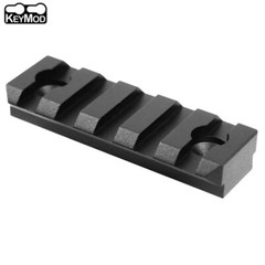Keymod Picatinny Weaver Rail Section Aluminum 5 7 9 11 Slot 2&Prime; 3&Prime; 4&Prime; 5&Prime;-Pick QTY