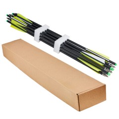 12pcs 20 inch Crossbow Bolts Carbon Crossbow Arrows / 12pcs 100 grain Broadheads