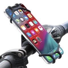 Bicycle Phone Holder Mount for Handlebar with 360° Swivel