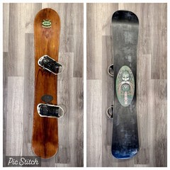 Arbor Hawaiian Koa Wood Snowboard – Very Rare Real Wood 160 Cm Team HB Bindings