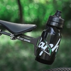 WEST BIKING Bike Dual Water Drink Bottle Cage Holder Extension Mount Black