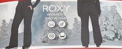 Roxy Women&rsquo;s DryFlight Technology Snow Pants, Black, Size M