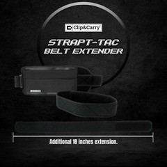 Clip & Carry STRAPT-TAC Belly Band Holster ~ Works w/ any IWB Kydex Gun Holster