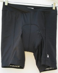 Bontrager nylon/elastane blend black Solstice cycling shorts women&rsquo;s size medium