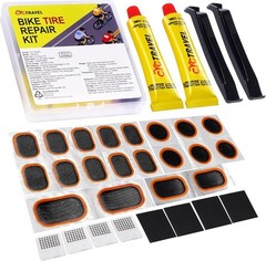 Bike Tire Repair Kit Plastic 20 Patch Tools Patch Kit for Mountain Road
