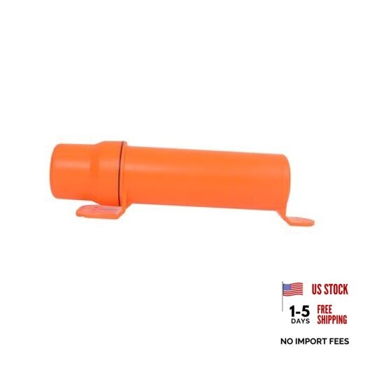 Motorcycle Waterproof Tool Tube, Universal Storage Manual Medium Orange