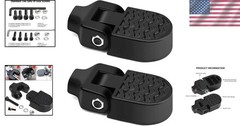 Safe & Comfortable Mini Bike Rear Pedals – 3.1×1.6 in Footrests for All Bikes
