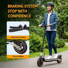 iScooter 10&Prime; 500W E-Scooter for Adults Foldable Scooter Double Shock Absorption