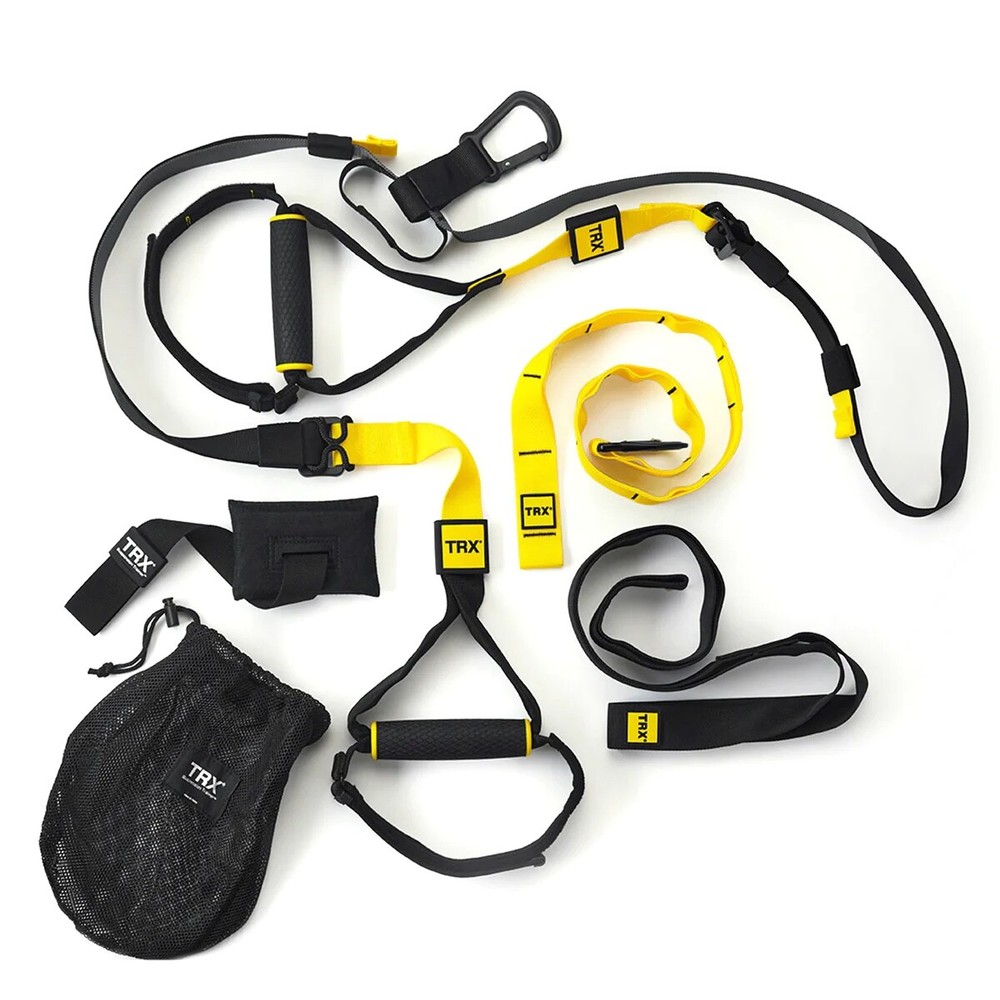 TRX PRO 4 System Suspension Trainer Home Gym Workout Equipment Resistance Straps