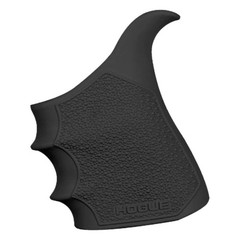 Hogue HandALL Slip-On Beavertail Grip Sleeve Black Rubber Glock 43X MOS 48 18210