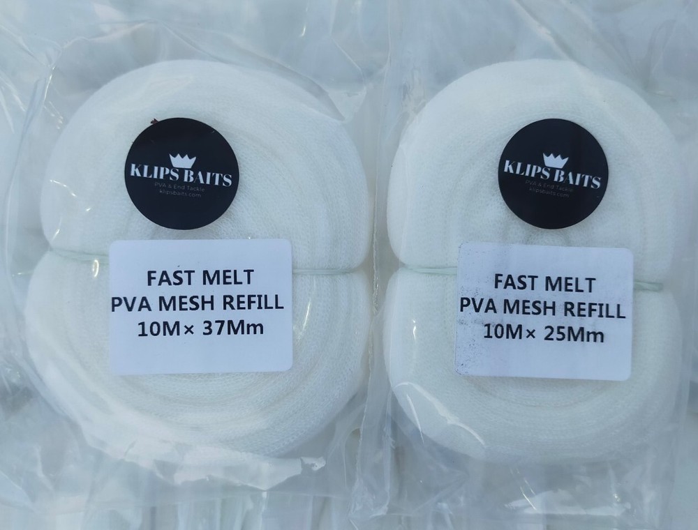 PVA Fast Melt Mesh Bulk Refill 37mm 25mm 10m 20m 30m 40m 50m 100m