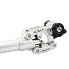 SR SUNTOUR SP12 NCX Suspension Seat Post w/ Protective Cover 27.2X350mm , Silver