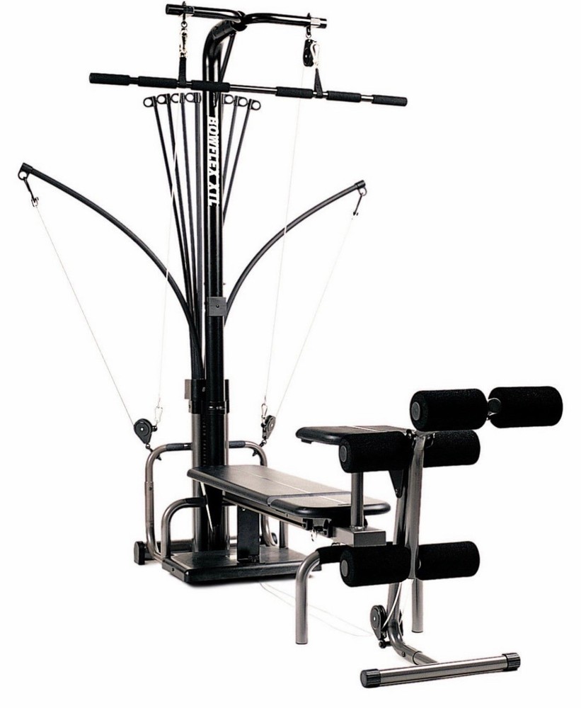 Bowflex Power Pro Adjustable Ergonomic Home Gym Chest Press Lat Pull Down