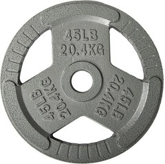 Barbell Weight Set, Cast Iron 1&Prime; Standard Weight Plates Including 5FT Standar…