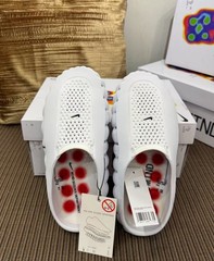 NWT Nike Mind 001 White Chrome Men Slides HQ4307-001 Multiple Sizes