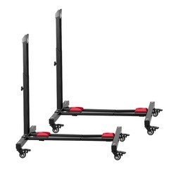 Uimoso Bike Stand 2-Pack Freestanding Rack with Vertical & Horizontal Storage