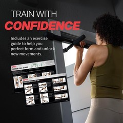 Pull Up Bar – 8-Grip Door Frame Mounting Pull-Up Bar for Versatile Workouts -…
