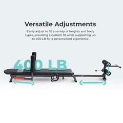 Adjustable Stretch Spinal Decompression Inversion Table Posture Back Enhancer