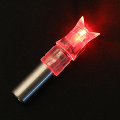 12X Crossbow Bolts 20Inch Carbon Arrows Led Lighted Nocks Crossbow Hunting Shoot