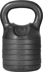 Ergonomic 20-40 LB Adjustable Kettlebell – Cast Iron for Home Workouts
