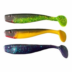 relax kopyto king shad 4&Prime; (115mm)3pcs. predator tackle,dead bait,lure,pike,zed