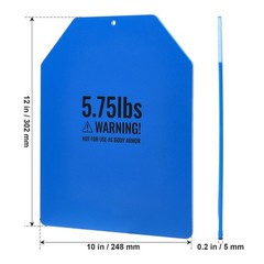 Uimoso Weight Vest Plates for Training, Running, and Workouts – Set of 2×5.75 LB