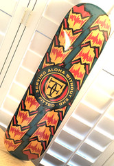 NEW FITTED HAWAII SKATEBOARD DECK Serving Aloha Without End 8.5&Prime; Serialized 0072