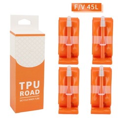 1-12Pack Bicycle TPU Inner Tube 700C 23-35C Road Bike 45/65/80MM Ultralight