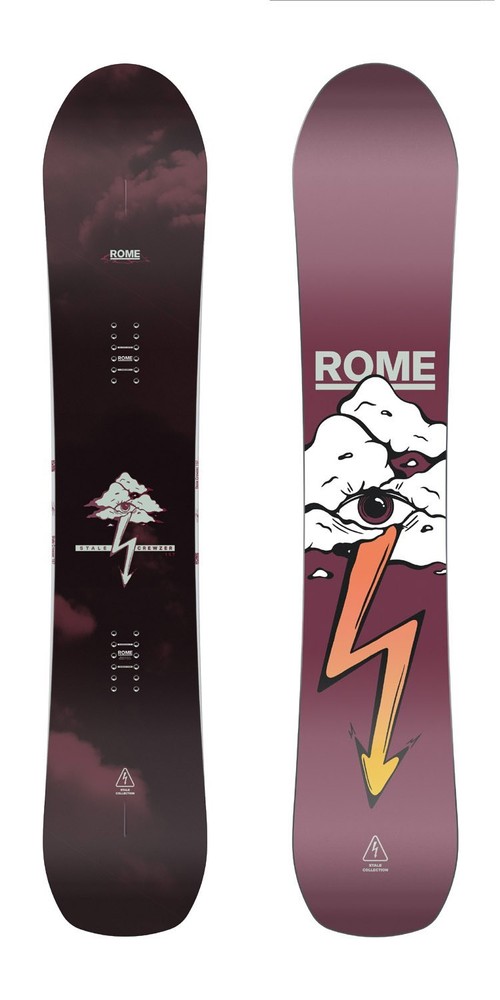 Rome Stale Crewzer Men&rsquo;s Snowboard 160 cm Directional Twin 2026 Demo
