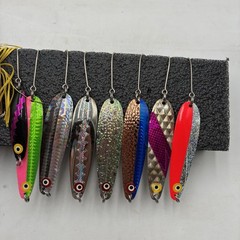 Lot of 20 Vintage Modern Fishing Lures Spoons Muskie Pike Mix Tackle Box Find