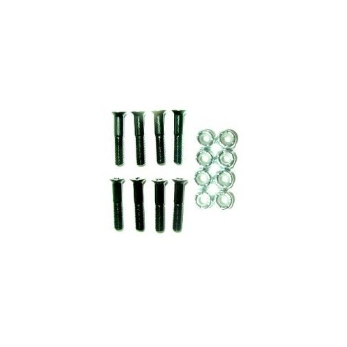 SKATEBOARD HARDWARE 7/8 in PHILLIPS 1 SET NUTS & BOLTS 8pc STEEL CONSTRUCTION
