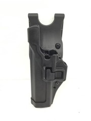 NEW Blackhawk 44H000BK-L Duty Holster Left Hand For Glock 17/19/22/23/31/32