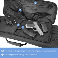 Rifle Case Bag Durable Tactical Carbine Gun Pistol Storage Heavy Duty Carry Bag