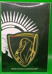 Modern Arms Suede Reaper Patch MAterials Series Gold Hook Limited Sold Out 1/100