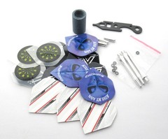 Cuesoul FK 95% Tungsten 30g Steel Darts + Upgrade Kit Includes Tracking