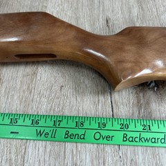 Wooden Rifle Stock Unknown Make Model Beautiful Wood 30” – 2lbs 4 Oz