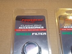 2 Green Flashlight Filters For Warrior, Reloaded, Hero Flashlights 37mm Bezel