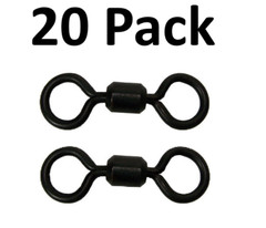 #8 Barrel Swivels Approx. 900 lb. Test Trapping Supplies 20 Pack