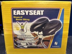 Hobson Easy Seat Dual-Pad Bike Seat Ergonomic & Adjustable Additional Pads New