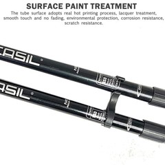 2x Trekking Poles Nordic Walking Hiking Sticks Anti-shock Adjustable Alpenstock