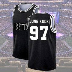 Custom BTS KPOP Basketball Jersey Unisex Fan Shirt ARIRANG V, Jungkook, Suga