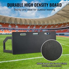 VEVOR 40&Prime;X16&Prime; Soccer Rebounder Board Portable Soccer Wall with 2 Angles Rebound