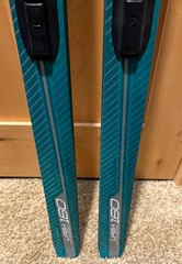 Karhu Ursa Widetrak Half Edge Cross Country Skis 160 cm SNS Profil Bindings EUC